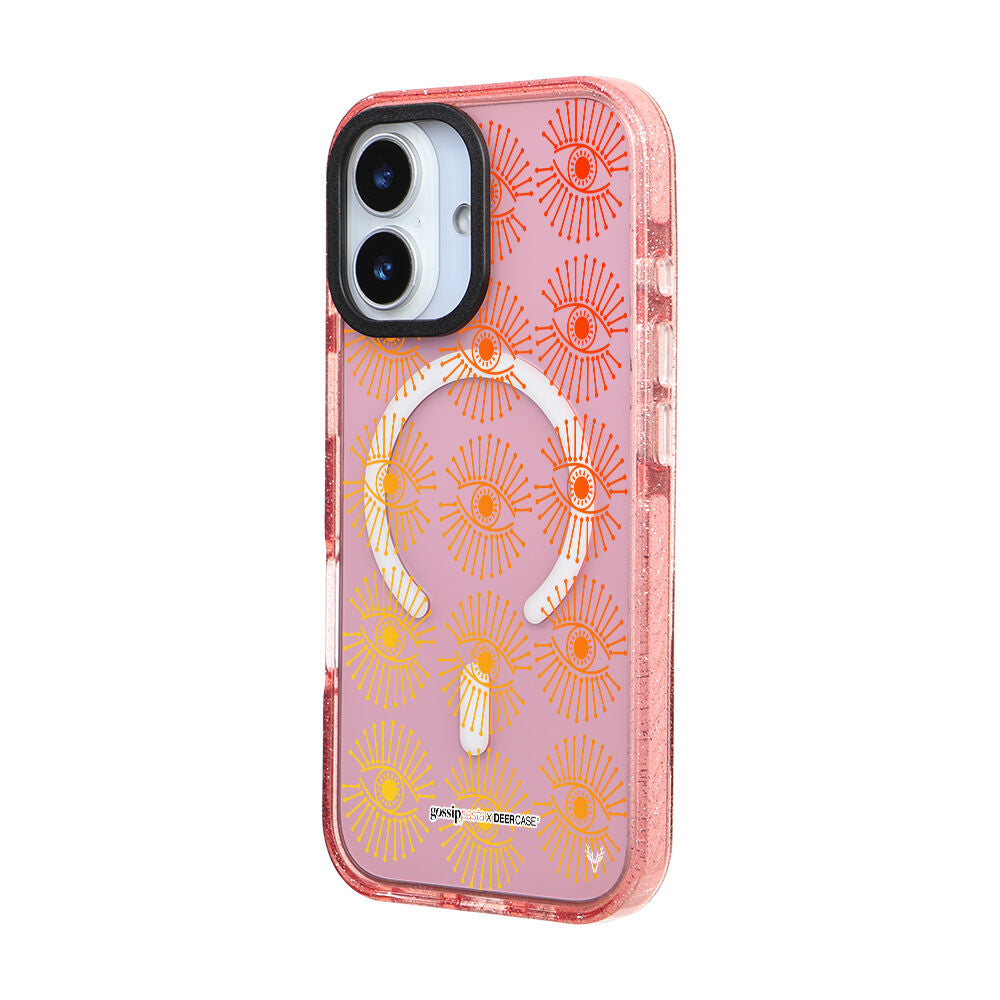 MagsafeliArtycaseSimliPembe