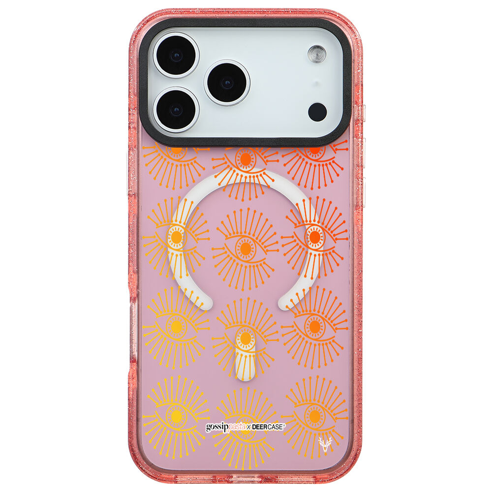 MagsafeliArtycaseSimliPembe