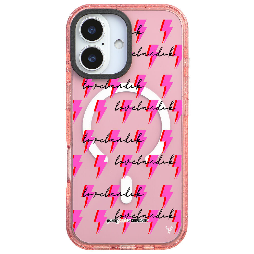 MagsafeliArtycaseSimliPembe
