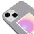 iPhone 13 Mini Intiution Telefon Kılıfı - Renkli Silikon - Gri