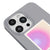 iPhone 14 Pro Intiution Telefon Kılıfı - Renkli Silikon - Gri