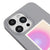 iPhone 15 Pro Max Intiution Telefon Kılıfı - Renkli Silikon - Gri