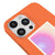 iPhone 16 Pro Max Intiution Telefon Kılıfı - Renkli Silikon - Turuncu