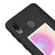 Samsung A20 Intıutıon Telefon Kılıfı - Renkli Silikon - Siyah