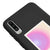 Samsung A70 Intıutıon Telefon Kılıfı - Renkli Silikon - Siyah