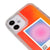 iPhone 12 Alignment Telefon Kılıfı - Neon - Turuncu