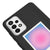 Samsung A72 Alignment Telefon Kılıfı - Renkli Silikon - Siyah
