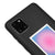 Samsung Note 10 Lite Alignment Telefon Kılıfı - Renkli Silikon - Siyah