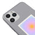 iPhone 11 Pro Protection Telefon Kılıfı - Renkli Silikon - Gri