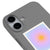 iPhone 16 Protection Telefon Kılıfı - Renkli Silikon - Gri