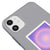 iPhone 11 Balance Telefon Kılıfı - Renkli Silikon - Gri