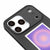 iPhone 17 Pro Balance Telefon Kılıfı - Renkli Silikon - Siyah