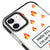iPhone 12 On Fire Telefon Kılıfı - Artycase - Siyah