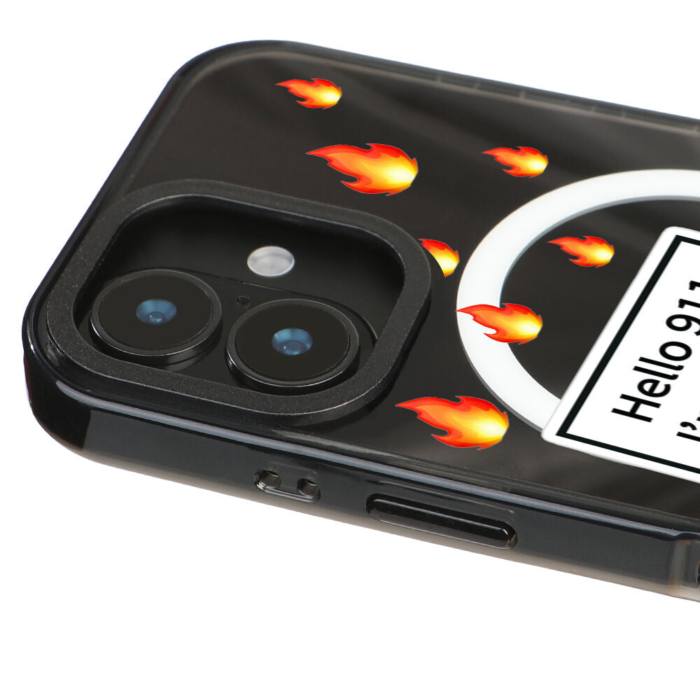 MagsafeliArtycaseCoolBlack