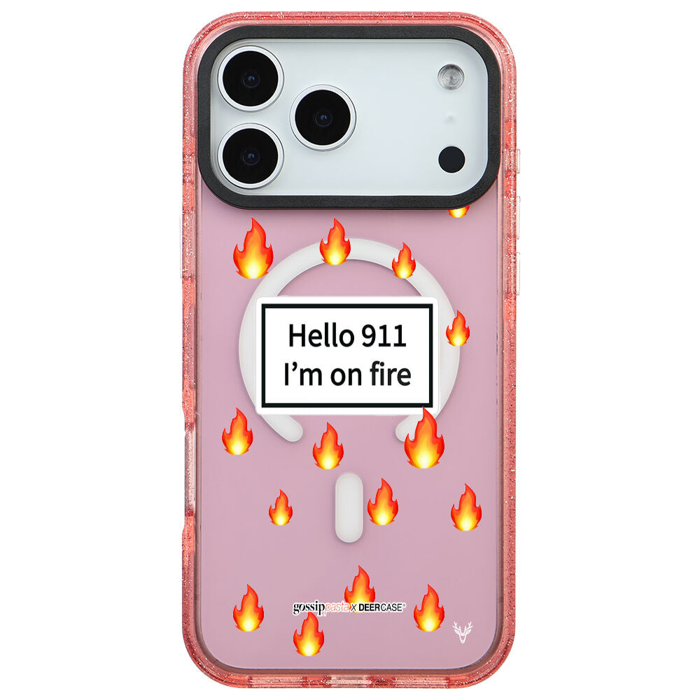 MagsafeliArtycaseSimliPembe