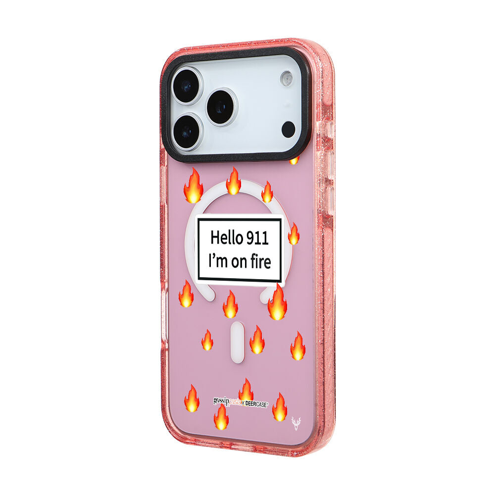 MagsafeliArtycaseSimliPembe