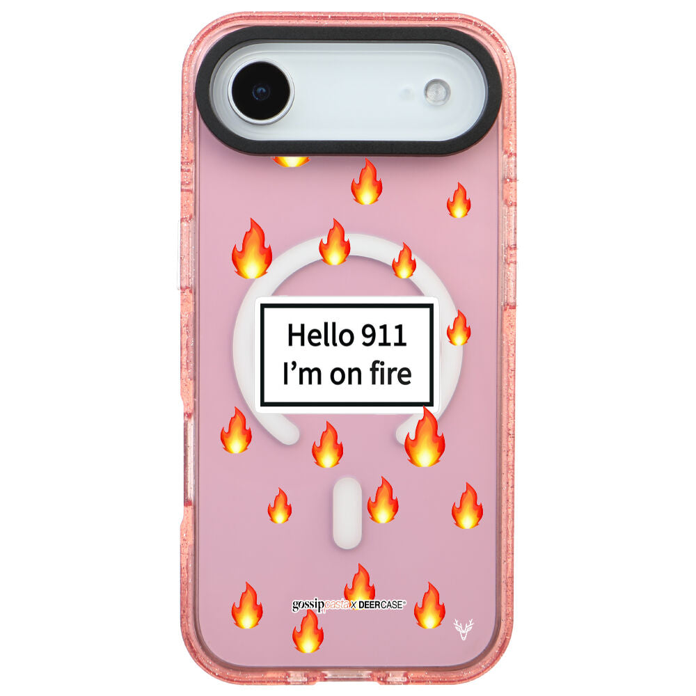 MagsafeliArtycaseSimliPembe
