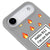 iPhone Air On Fire Telefon Kılıfı - Renkli Silikon - Gri