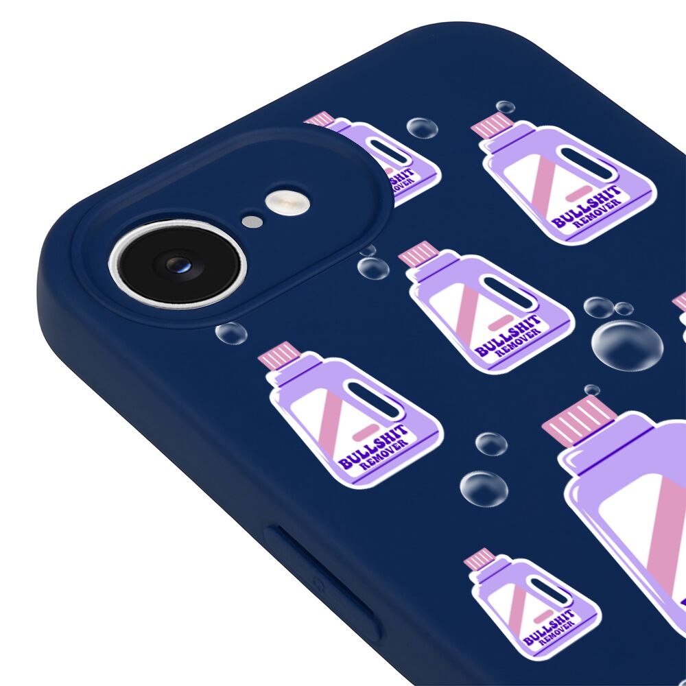 RenkliSilikonLacivert