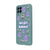 Samsung M33 Girl Summer Telefon Kılıfı - Renkli Silikon - Haki
