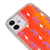 iPhone 12 Mini Pink Leopar Telefon Kılıfı - Neon - Turuncu