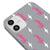 iPhone 12 Mini Pink Leopar Telefon Kılıfı - Renkli Silikon - Gri