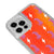 iPhone 12 Pro Pink Leopar Telefon Kılıfı - Neon - Turuncu
