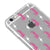 iPhone 6S Pink Leopar Telefon Kılıfı - Şeffaf - Saydam