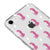 iPhone 7 Pink Leopar Telefon Kılıfı - Şeffaf - Saydam