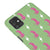 Samsung M51 Pink Leopar Telefon Kılıfı - Renkli Silikon - Yeşil