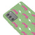 Samsung Note 20 Pink Leopar Telefon Kılıfı - Renkli Silikon - Yeşil