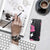 Samsung A04 Pink Leopar Telefon Kılıfı - Şeffaf - Saydam
