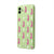 Samsung A04 Pink Leopar Telefon Kılıfı - Renkli Silikon - Yeşil