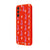 Samsung A56 5G Pink Leopar Telefon Kılıfı - Renkli Silikon - Kırmızı