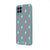 Samsung M53 Pink Leopar Telefon Kılıfı - Renkli Silikon - Haki