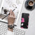 Samsung S22 Plus Pink Leopar Telefon Kılıfı - Şeffaf - Saydam