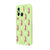 Xiaomi Redmi 12C Pink Leopar Telefon Kılıfı - Renkli Silikon - Yeşil
