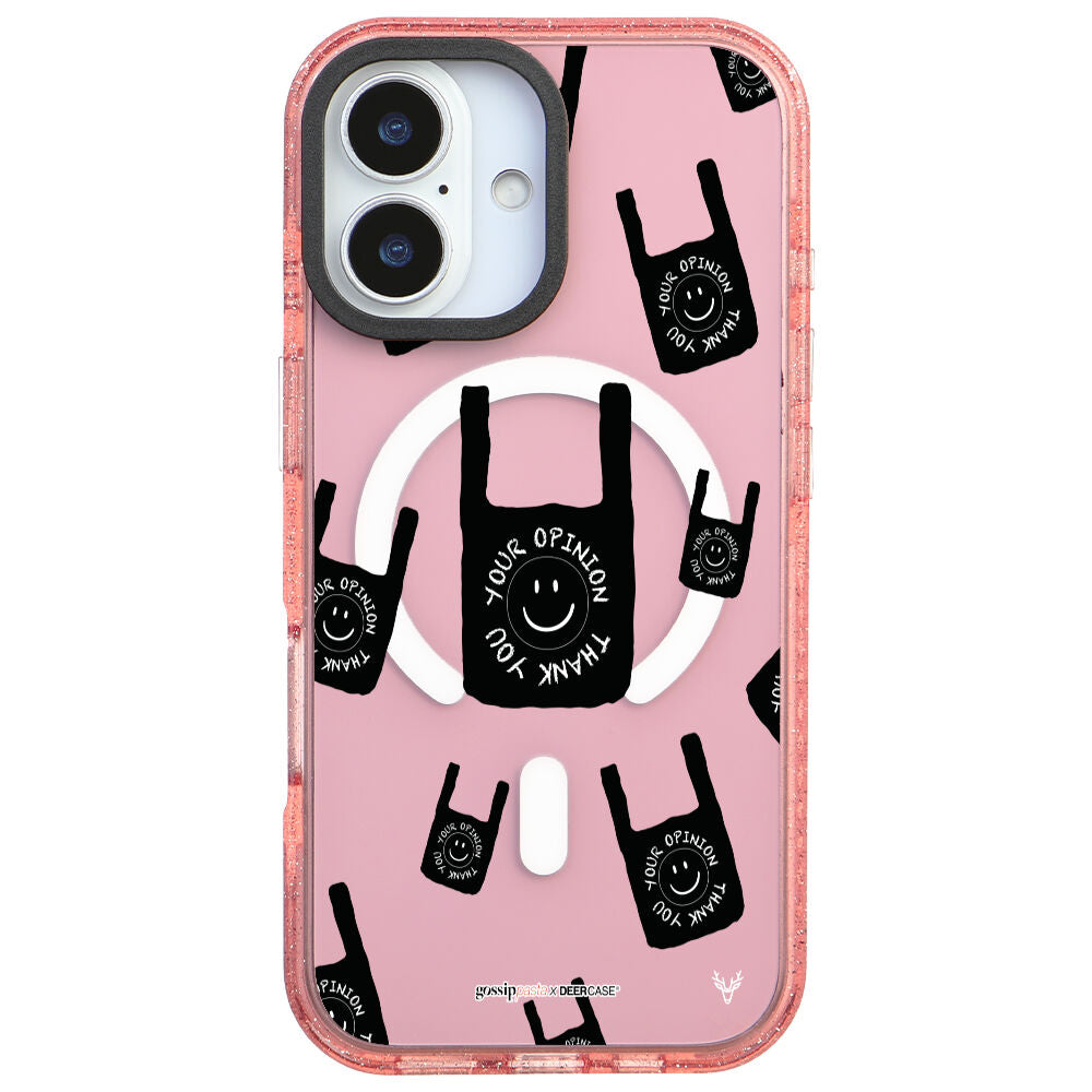 MagsafeliArtycaseSimliPembe