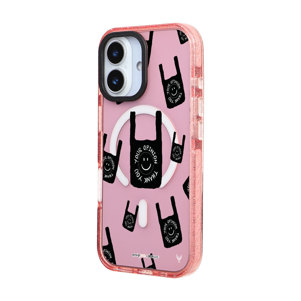 MagsafeliArtycaseSimliPembe