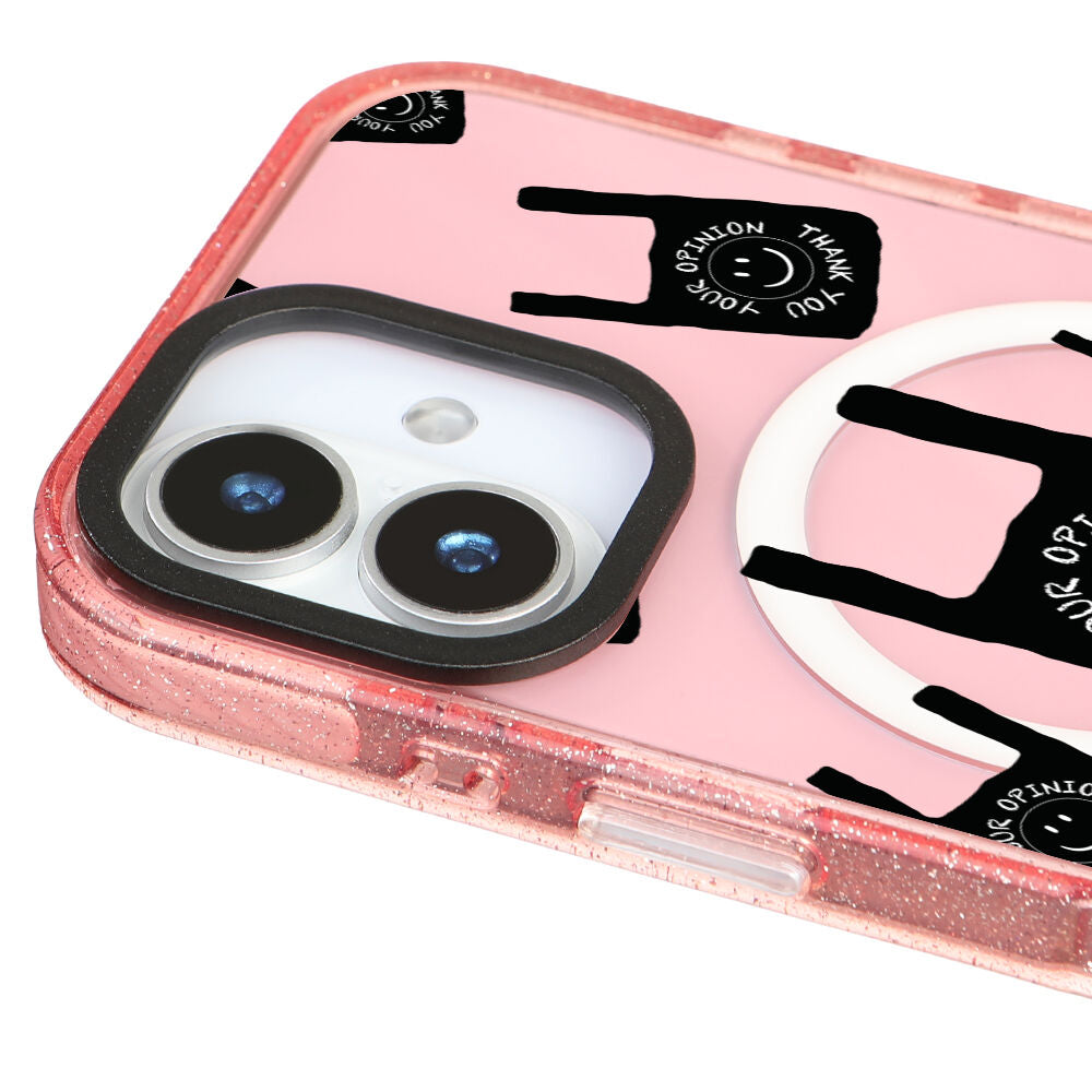 MagsafeliArtycaseSimliPembe