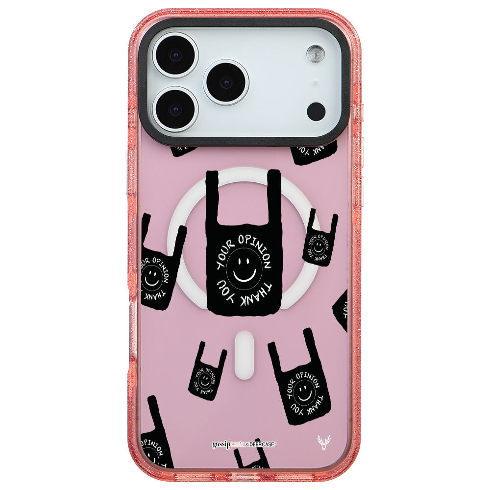 MagsafeliArtycaseSimliPembe
