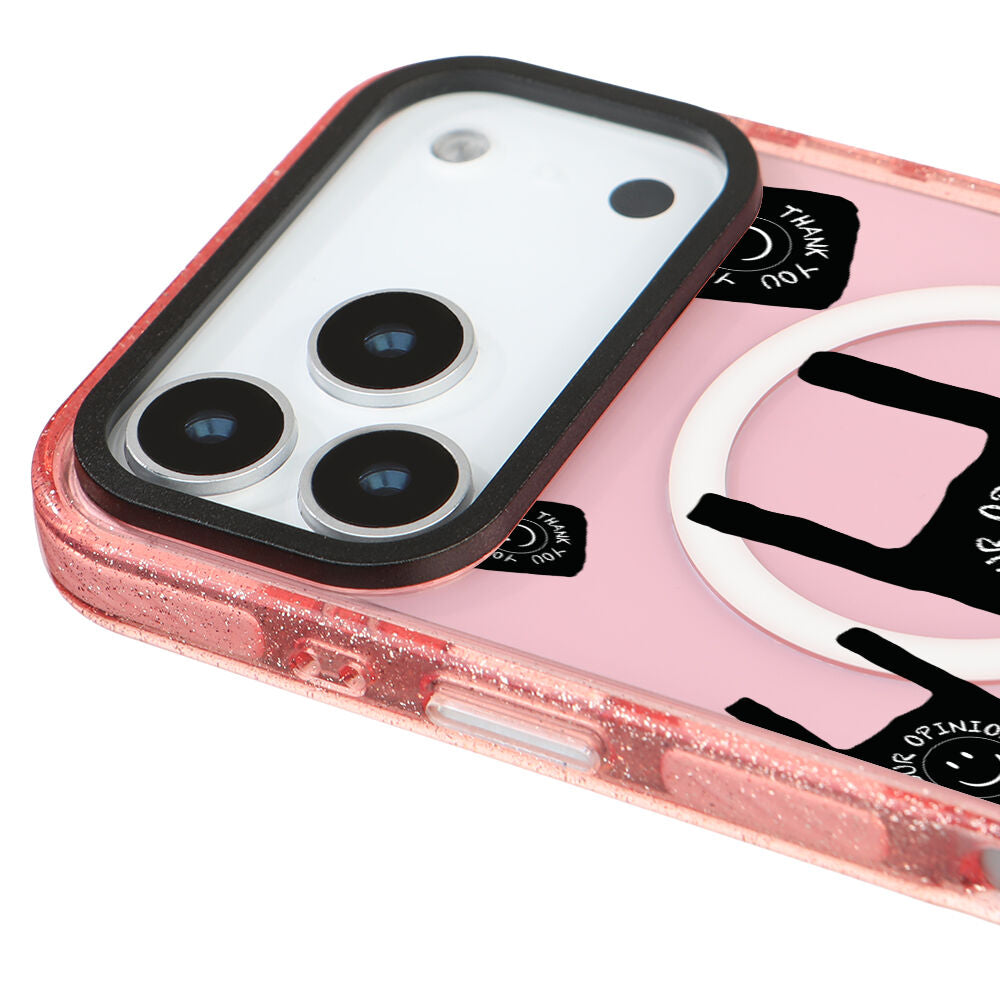 MagsafeliArtycaseSimliPembe