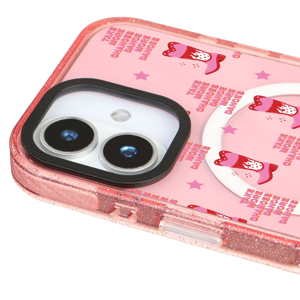 MagsafeliArtycaseSimliPembe