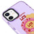 iPhone 12 Now Serving Telefon Kılıfı - Artycase - Simli Mor