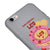iPhone 6 Plus Now Serving Telefon Kılıfı - Renkli Silikon - Gri