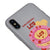 iPhone XS Now Serving Telefon Kılıfı - Renkli Silikon - Gri