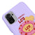 XİAOMİ REDMİ NOTE 10 Now Serving Telefon Kılıfı - Renkli Silikon - Lila