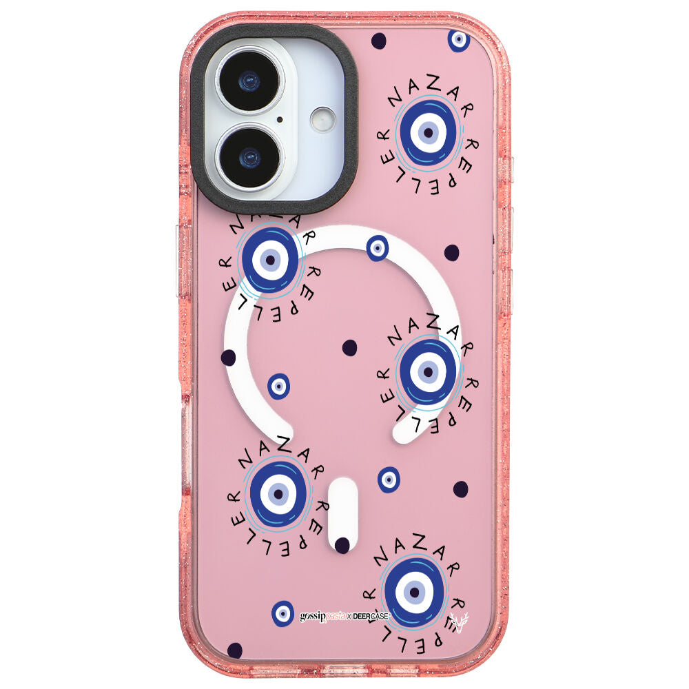 MagsafeliArtycaseSimliPembe