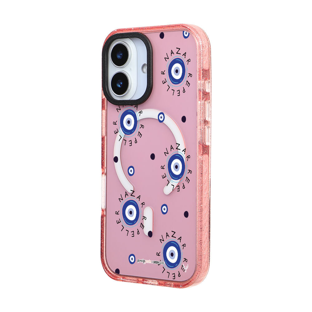 MagsafeliArtycaseSimliPembe