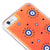 iPhone 6 Plus Nazar Repeller Telefon Kılıfı - Neon - Turuncu